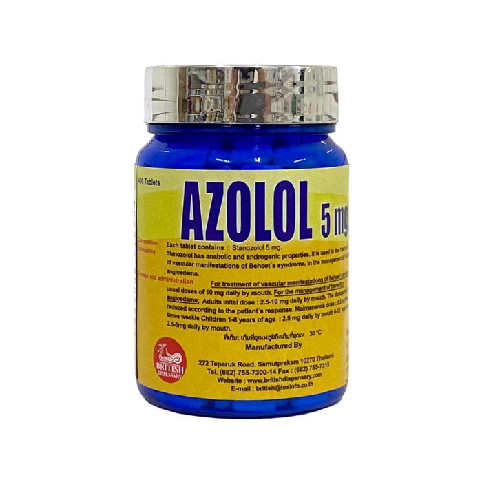 Azolol Stanozolol 5 mg