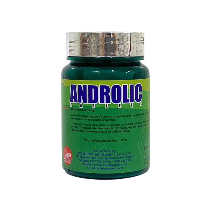Androlic Oxymetholone 50 mg